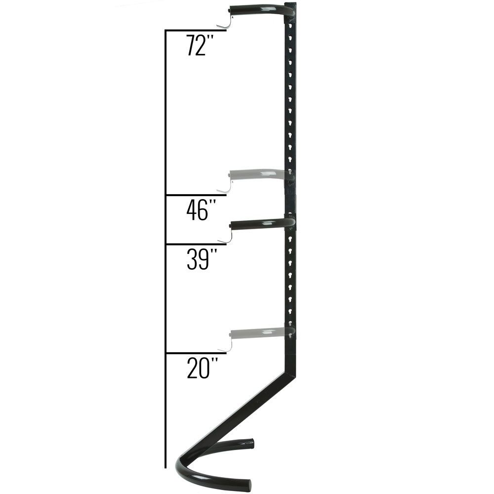 2-Bike Stand Bicycle Rack Freestanding Storage System Garage Basement