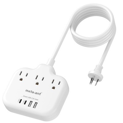 Australia New Zealand Power Adapter USB C, meta-ant Australia Travel Adaptor wit