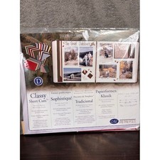 Creative Memories Classy Short Cuts D-Series Photo Mounting Paper 104pc 2004