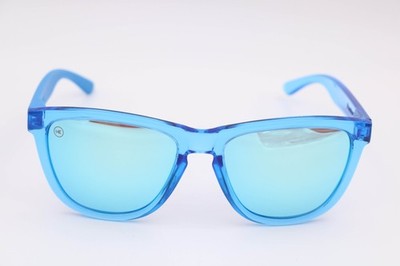 Knockaround Premiums Blue Square Mirror Sunglasses