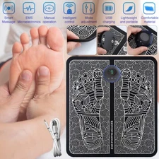 8 Modes EMS Electric Foot Massager Pad Blood Circulation Muscle Stimulator Mat