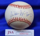 Willie McCovey JSA COA Autograph National League Signed Baseball ONL