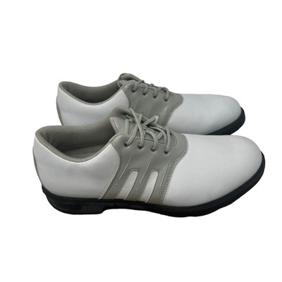 Adidas Adiwear SL 104381-25 Vintage White Leather Golf Shoes
