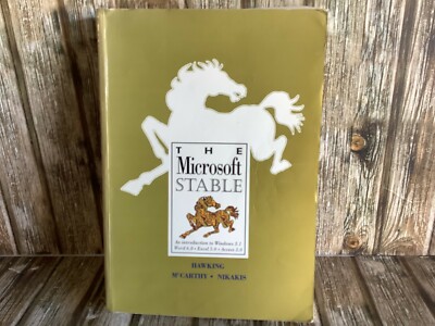 THE MICROSOFT STABLE - PRENTICE HALL PAPERBACK COMPUTER MANUAL