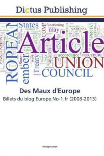 Des Maux D'europe Billets Du Blog Europe.no-1.fr (2008-2013) 2816