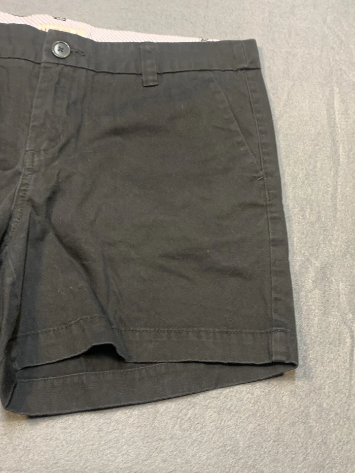 Pantalones Cortos Informales Merona Adulto 8 Mujer’s Algodón Negro Foto 2 de 4