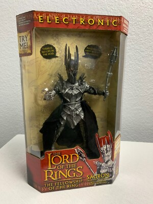 ToyBiz The Lord of the Rings SAURON Electronic Talking 12'' Figure 2002 Sealed