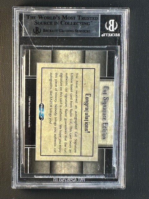 CARL REINER 2008 RAZOR CUT SIGNATURE EDITION TV LEGENDS Autograph Dick ...