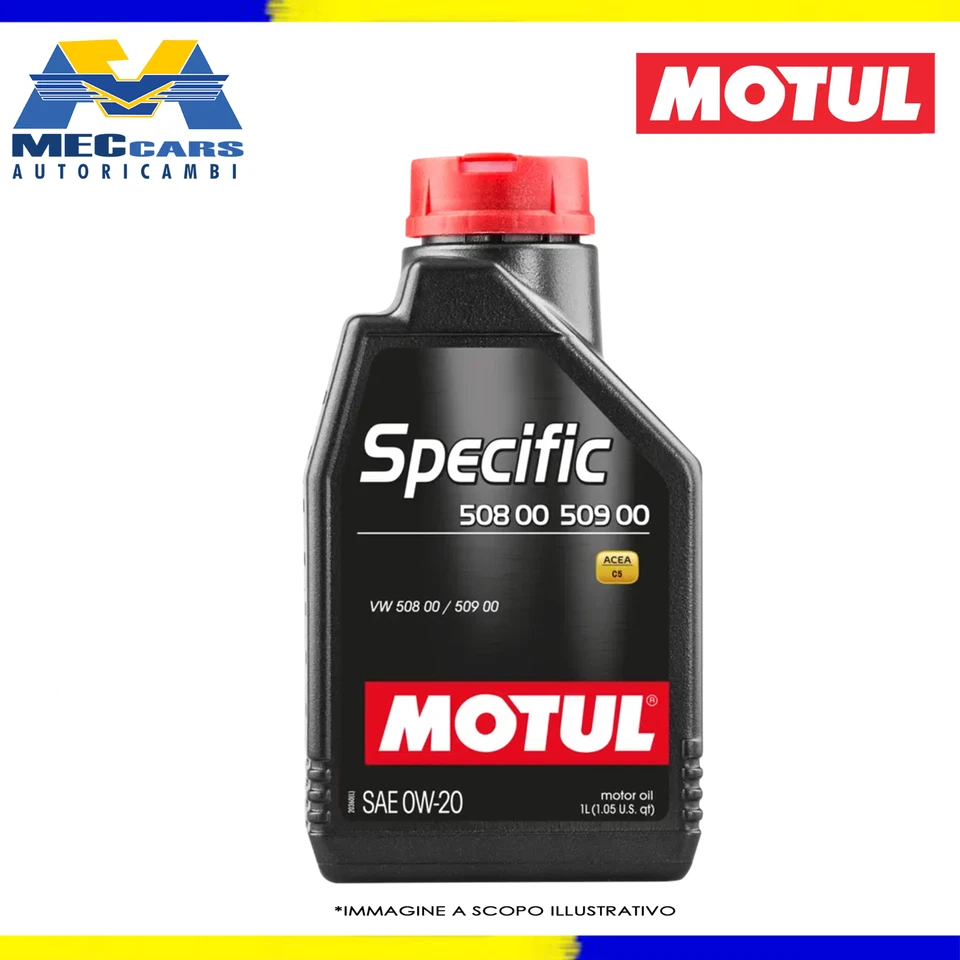 4 LITRI MOTUL 0W20 SPECIFIC VW 508 00 509 00 OLIO MOTORE LUBRIFICANTE SINTETICO - Immagine 2 di 3