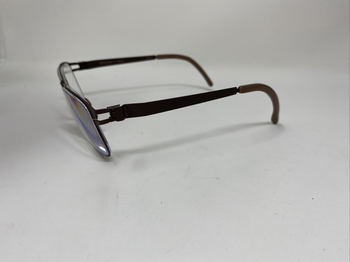 MYKITA NO 1 BRANDON BROWN 005 52/16/140 LEFT ARM IS LOOSE MYKITA NO 1 BRANDON BROWN 005 52/16/140 LEFT ARM IS LOOSE