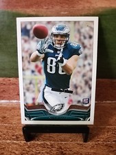 2013 Topps Zach Ertz #384 Rookie Card Eagles Stanford Cardinal. rookie card picture