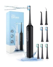 Electric Toothbrush with Water flosser, 3 in 1 Teeth Cleaning Kit with 7 Mode...