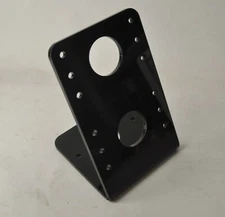 Black Desktop Acrylic VESA Stand for Smart Display VESA Security Enclosure