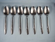 Oneidacraft Deluxe Stainless PROFILE 7 Oval Soup Spoons 7 3/8"