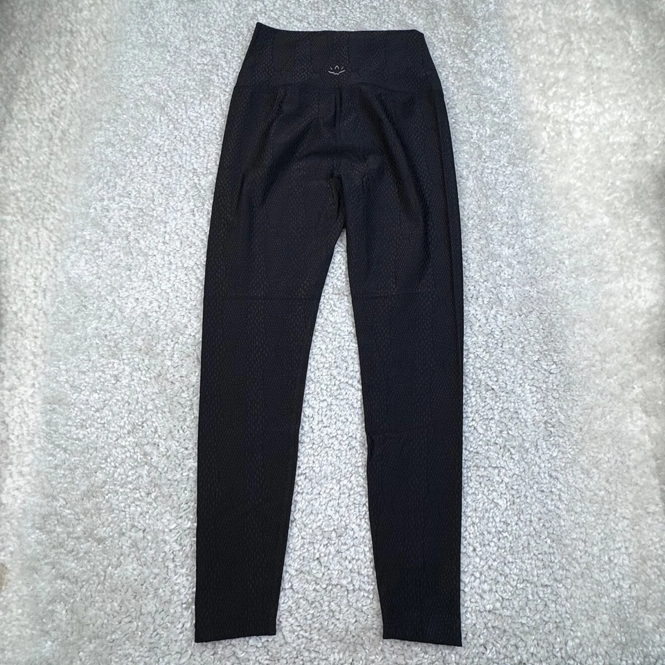 Beyond Yoga High Waisted Snake Jacquard Textured Midi Legging Womens Large - Image 2 of 4