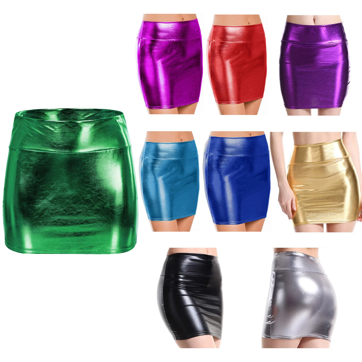 Tight 2025 metallic skirt