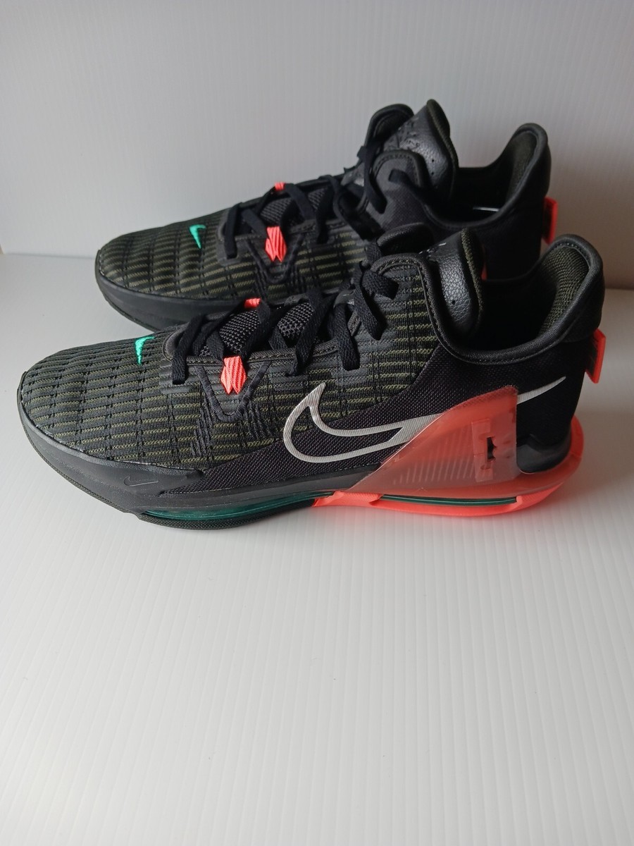 Size 13 - Nike LeBron Witness 6 Black Sequoia Crimson Pulse  display picture 1