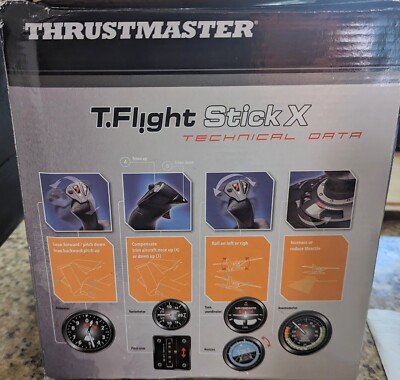 Thrustmaster T Flight Hostas X Flight Stick PlayStation 3 and PC (PC & PS-3)