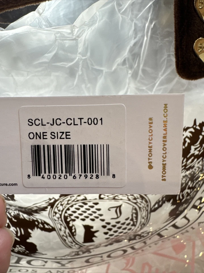 Stoney Clover Lane x Juicy Couture Clear Tote Bag It has some invisible print - Image 4 of 4