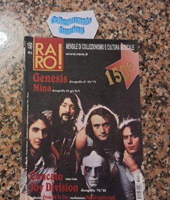 SELTENE ZEITSCHRIFT 150 2003-Concato-Genesis-Mina-Joy Division-Fabio Concato-