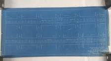 Vtg NYC Subway Station Blueprint IRT 2nd Ave EL Track NY Railroad 109-118th St.