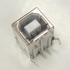 10 x USB Type B Right Angle Female Socket PCB Connector
