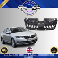 Skoda Octavia 2017?2020 Front Grille Black | OE 5E0853653AZD4 | SK0322000
