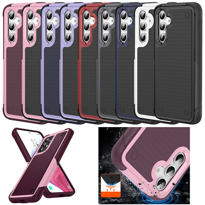 For Samsung A15/A13/A14/A32/A53/A54 5G Shockproof Rugged Heavy Duty Hard PC Case