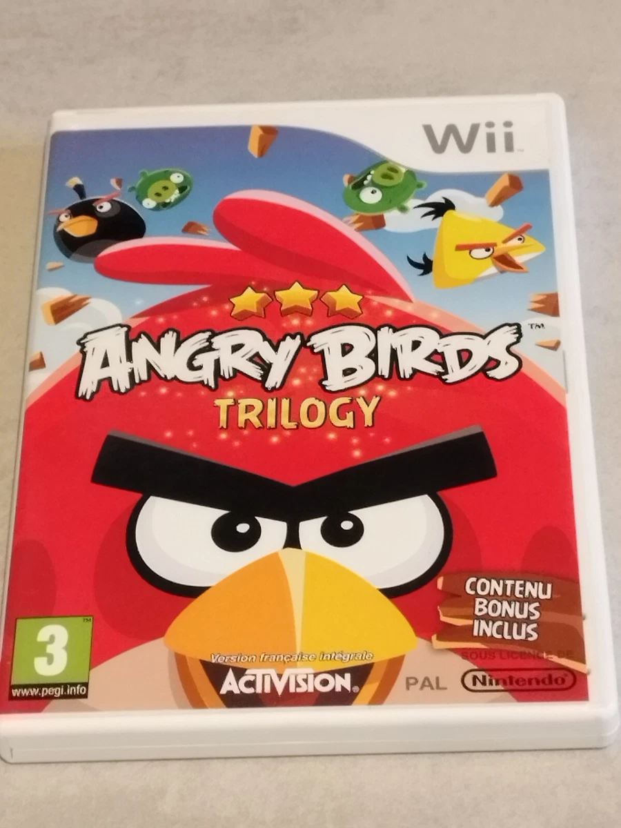Angry birds trilogy on sale wii