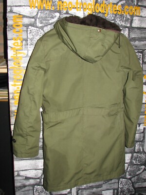 vintage parka military Mods Lambretta Vespa jacket cotton mix