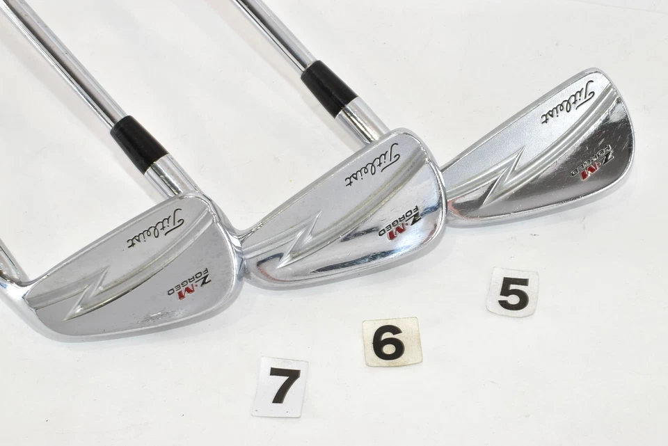 Juego de hierro de golf 6p Titleist Z.M forjado 5-6-7-8-9-Pw DG S200 rígido diestro Club ZM Z M Foto 4 de 4