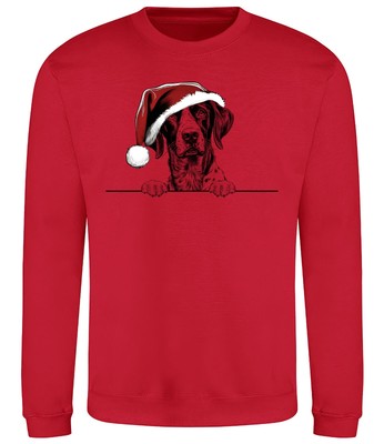 DEUTSCH KURZHAAR ZEIGER Weihnachten Hund Sweatshirt Erwachsene Kinder Hunde Pullover
