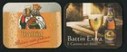 BEER MAT Rectangular Brewery BATTIN / LUXEMBOURG - Battin Extra