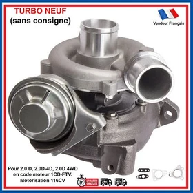 Turbolader für Toyota Rav 4 II 2.0 D 4WD 116 - 1720127040 GT1749V 172012704084