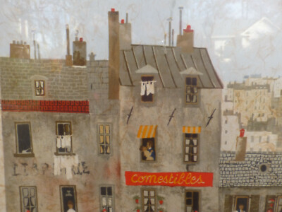Michel Delacroix Lithograph A L'asacienne LXXXVIII/C VERY Limited