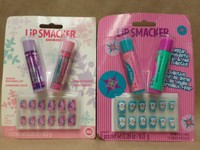 Lip Smacker Lip Balm And Press On Nails Christmas Designs Lot Of 2 Brand on sale Lip Smacker Lip Balm And Press On Nails Christmas Designs Lot Of 2 Brand on sale