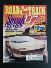 Road & Track Magazine September 1996 New Car Preview Lamborghini Vector Honda