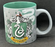 Harry Potter SLYTHERIN House Crest Ceramic Jumbo Green Coffee Mug Item 238