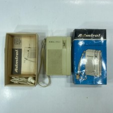 Vintage Admiral AM Solid State Portable Radio Model PR247