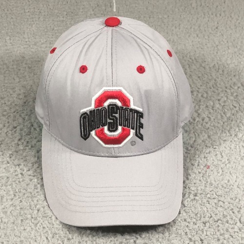 Ohio State Buckeyes Baseball Hat Adult OSFM Gray Cap Captivating Headwear