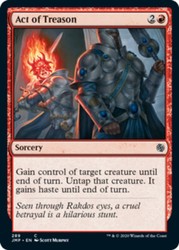 Act of Treason - 289/496 - Common - Jumpstart - Magic: The Gathering