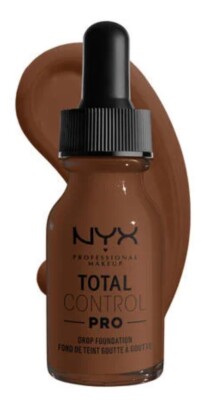 NYX Total Control Drop Foundation #TCDF20 Deep Rich .43 fl. oz New In Box