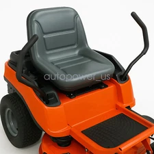 Universal Riding Lawn Mower Garden Tractor Seat Slidable Dozers Forklift Seat