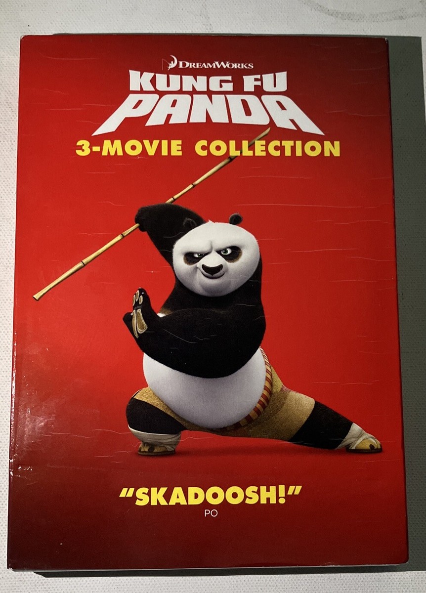 Kung Fu Panda: 3-Movie Collection (DVD Set) w Slipcover