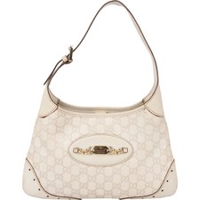 Borsa a mano Gucci Leather GG Monogram Jackie