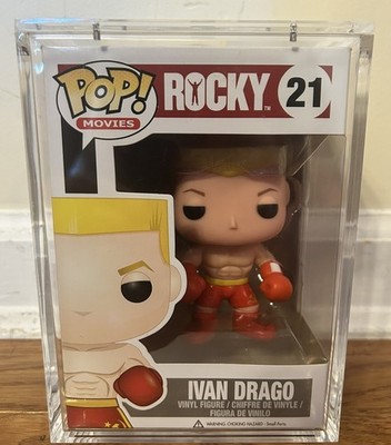 Funko Pop! Movies Rocky OG Ivan Drago #21 Vaulted 2012 Dolph Lundgren With Armor