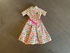 Vintage BARBIE LEARNS TO COOK #1634 (1965) DRESS & BELT Exc