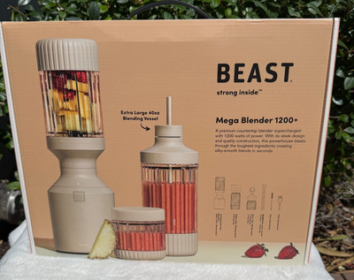 Beast Mega 1200 Plus | Premium Countertop Blender