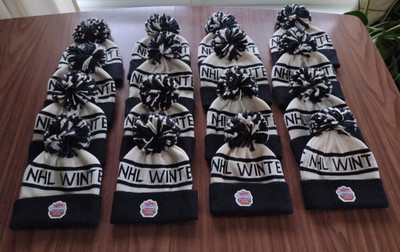 Lot of 16 Wrigley Field NHL Winter Classic Fanatics Brand Cuffed Pom Hats