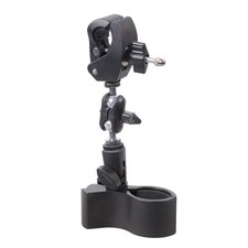 Mic Base Clamp Mount Anti Slip Rubber Microphone Flashlight Fan Desktop Hold